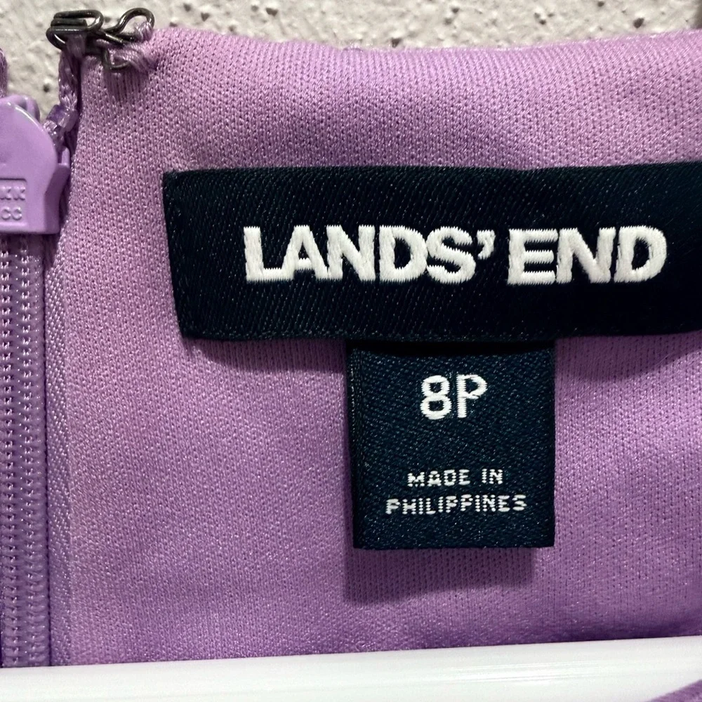 Lands' End Lavender Dress - Picture 3 of 6